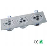 3x3x1W combined ceiling light