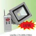 RGB 10W flood led light RF controller