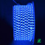 High Voltage 110V 220V flexible LED strip SMD5050 60LED blue