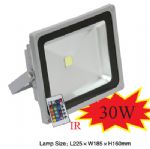 30W LED RGB Flood Lights IP65 with IR controller